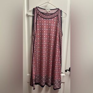 Max Studio Size Medium Sleeveless Shift Dress